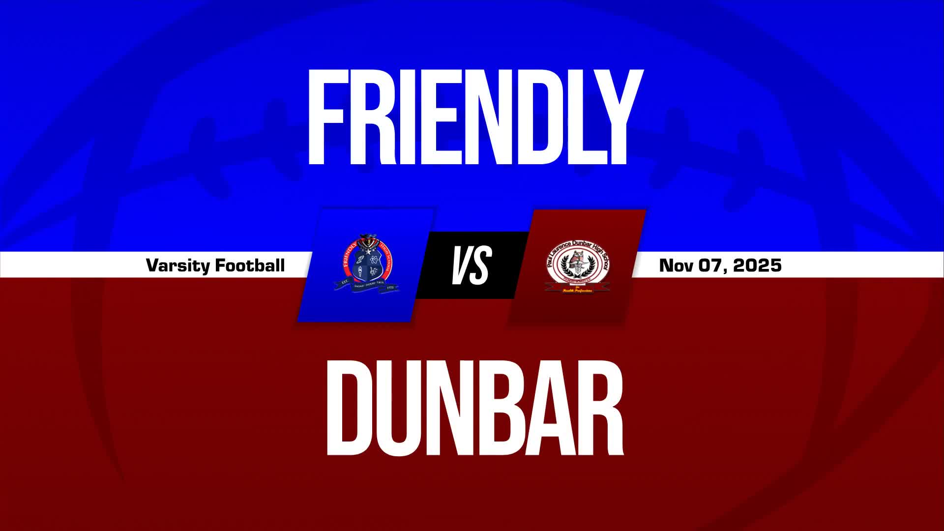 Football Recap: Dunbar Finds Playoff Glory Versus Friendly