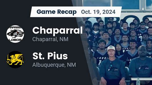 Football Game Preview: Chaparral Lobos vs. Portales Rams