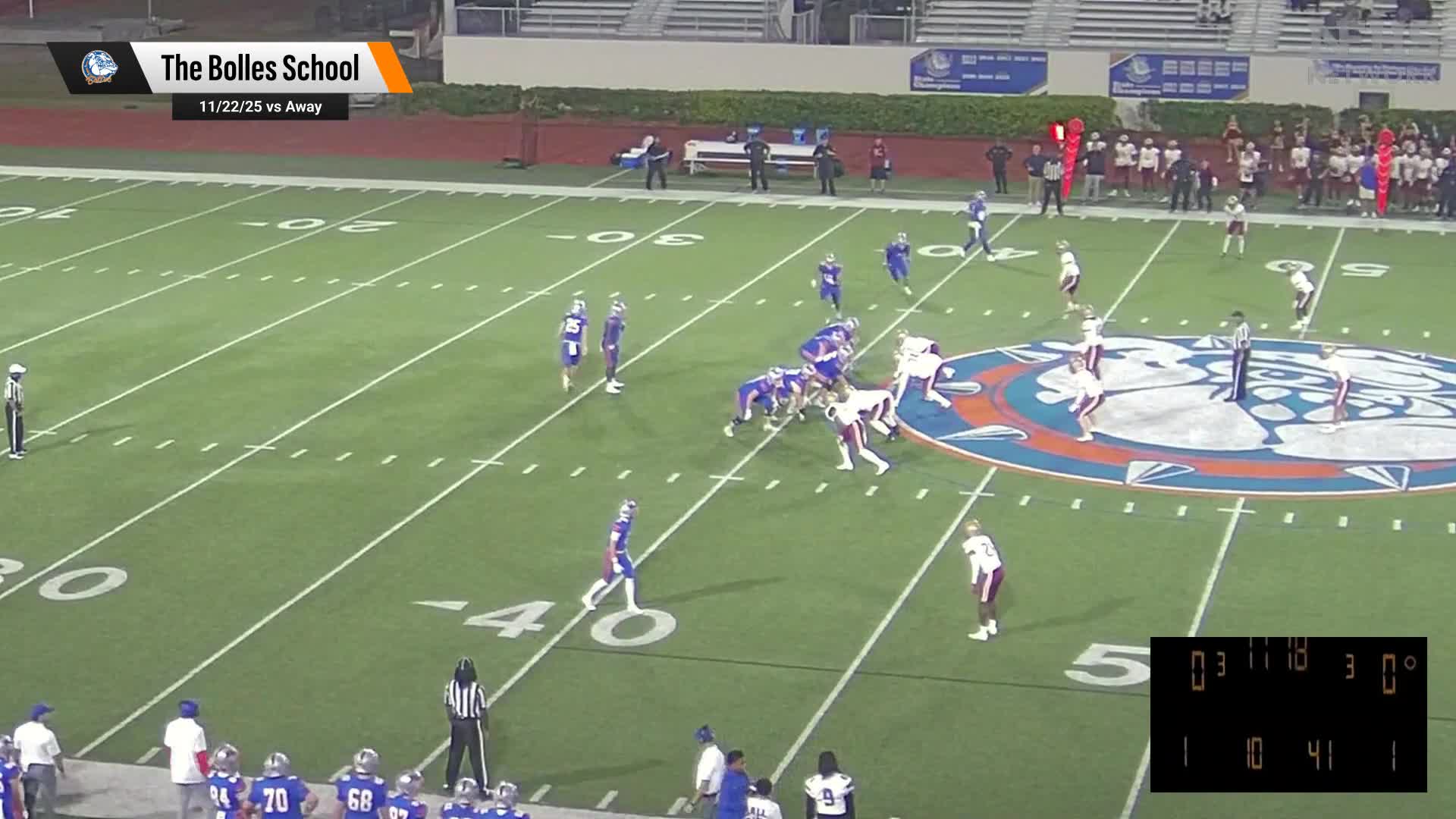 Football Recap: Bolles Picks Up Tenth Consecutive  Win