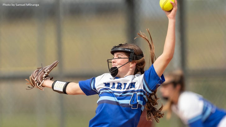NE top softball pitching performances