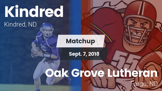 Football Game Recap: Kindred vs. Oak Grove Lutheran