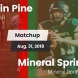 Football Game Recap: Mountain Pine vs. Mineral Springs