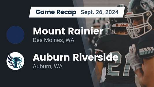 Football Game Preview: Mt. Rainier Rams vs. Kentridge Chargers