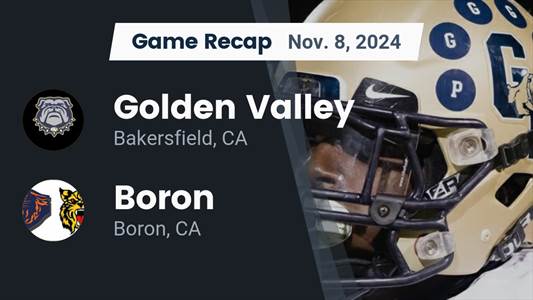 Football Recap: Isaiah Morgan Leads Boron to Victory over Golden