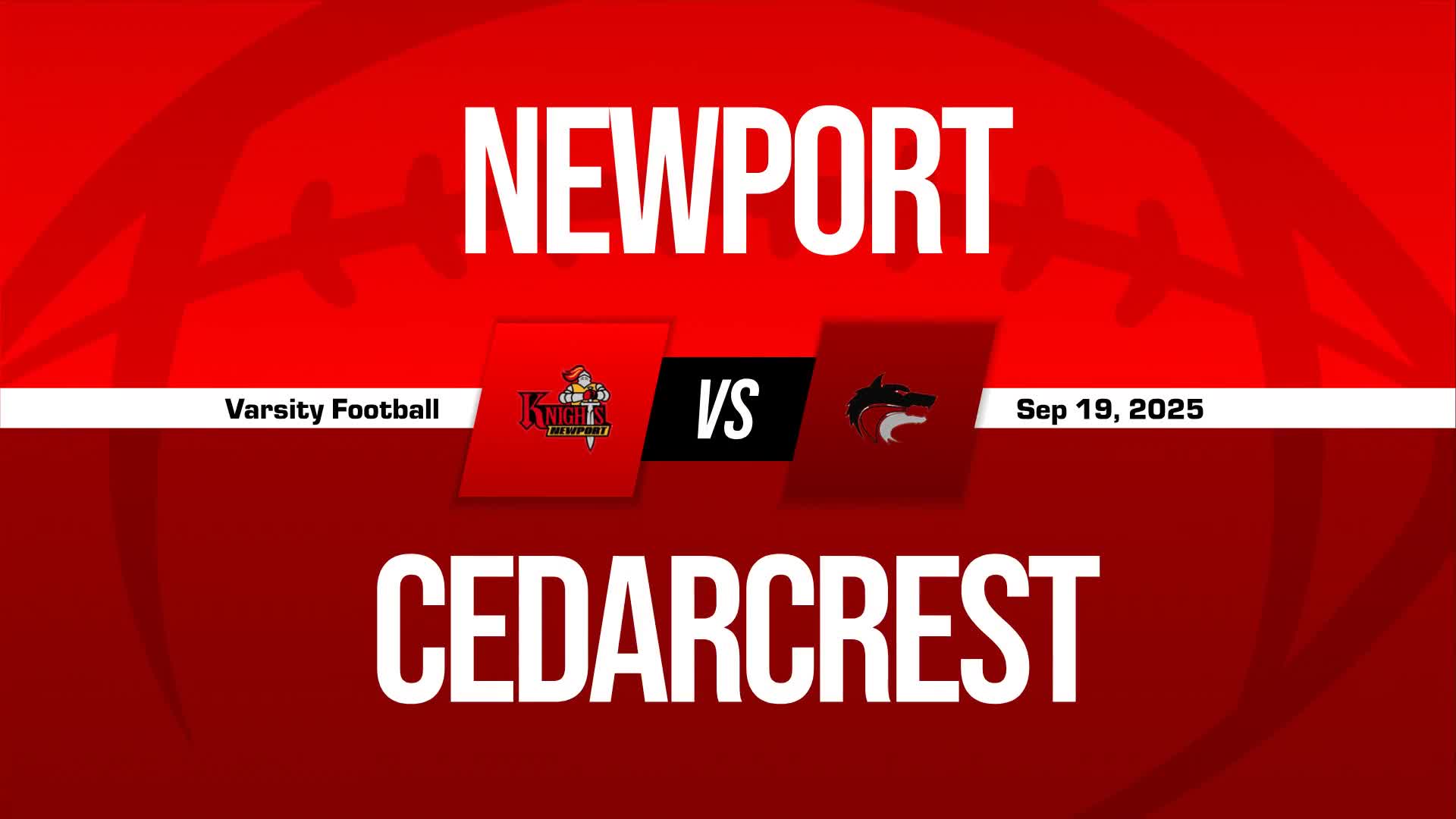 Football Game Preview: Cedarcrest Red Wolves vs. Foster Bulldogs