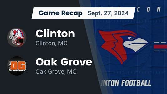 Football Recap: Clinton's Losing Streak Snapped at Six Games