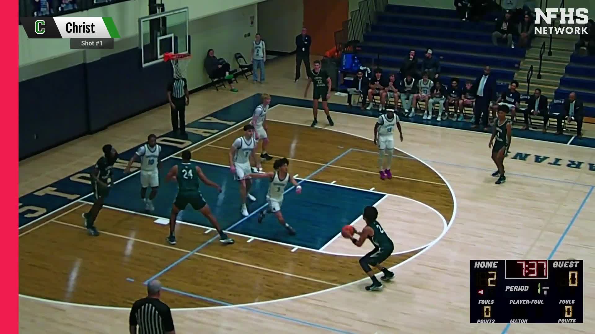 Basketball Recap: Christ School Piles Up the Points Against Caro