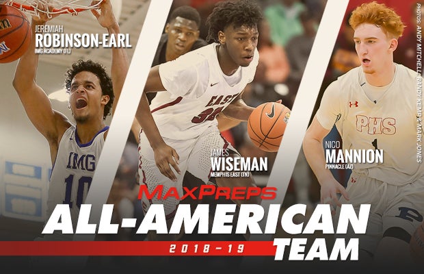 MaxPreps 2018-19 High School Boys Basketball All-American Team