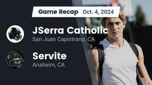 Football Recap: Servite Comes Up Short in High-Profile  Contest with Orange Lutheran