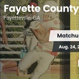 Football Game Recap: Pike County vs. Fayette County