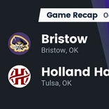 Holland Hall has no trouble against Bristow
