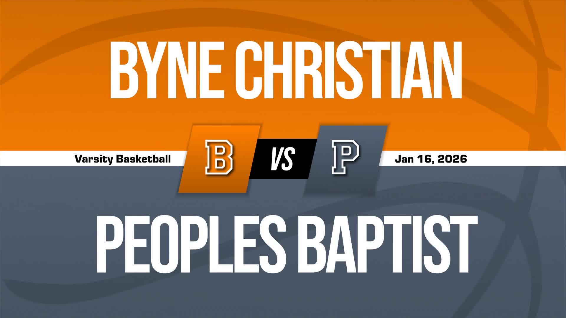 Basketball Game Preview: Peoples Baptist Academy Knights vs. Bible Baptist Christian Eagles
