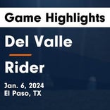 Del Valle extends road winning streak to six