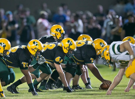 Members of Yulee's offensive line might not join Derrick Henry in the national record book, but they feel very much as co-contributors to the more than 11,000 yards in his illustrious career.