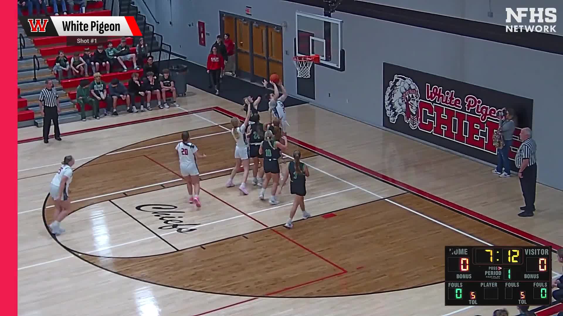 Basketball Recap: White Pigeon's Luck Takes a Turn for the Worse  on Friday