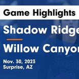Willow Canyon vs. Shadow Ridge