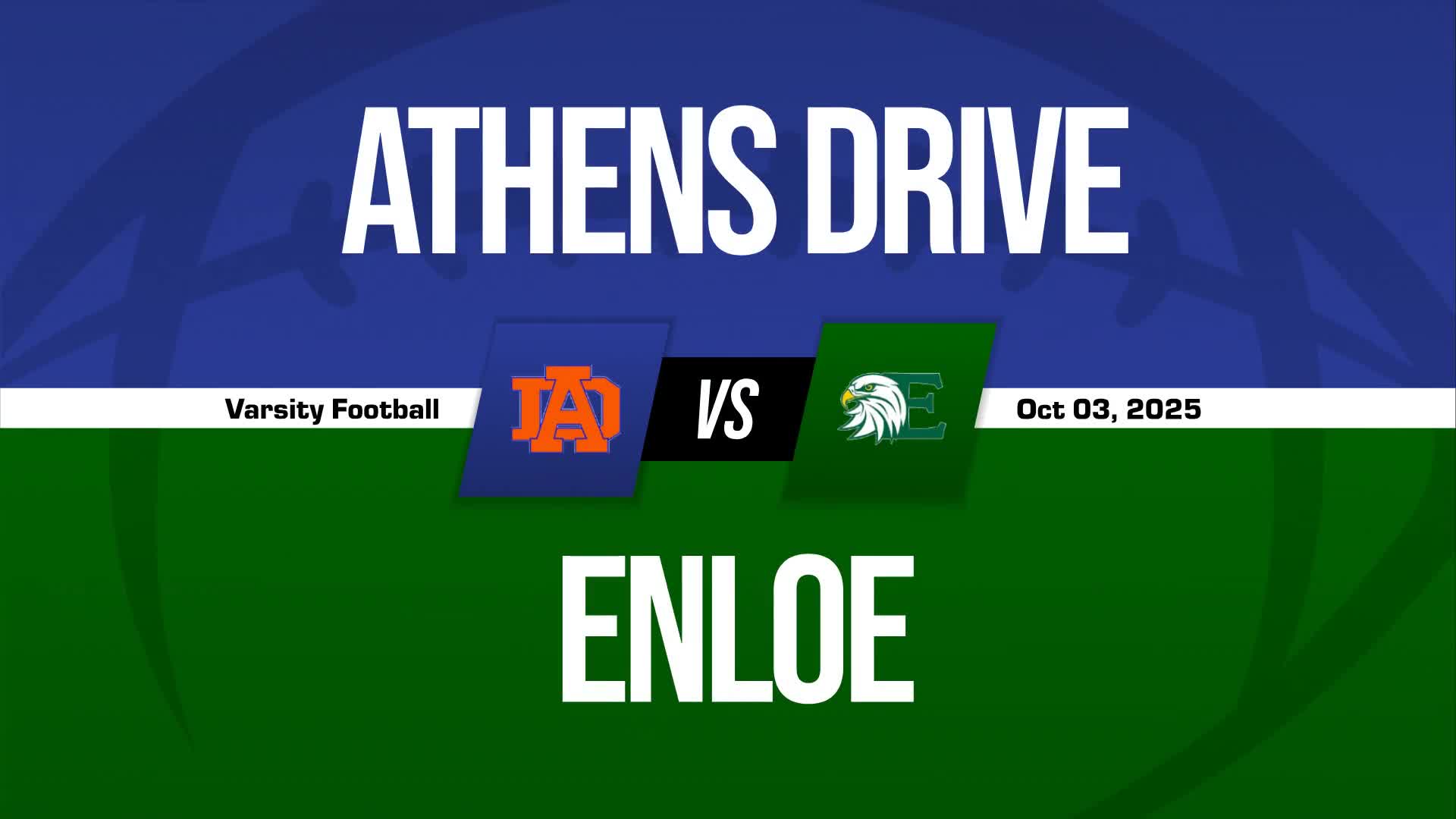 Football Recap: Enloe Takes a Loss