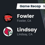 Football Game Recap: Lindsay Cardinals vs. Fowler Redcats