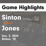 Jones piles up the points against Rockport-Fulton