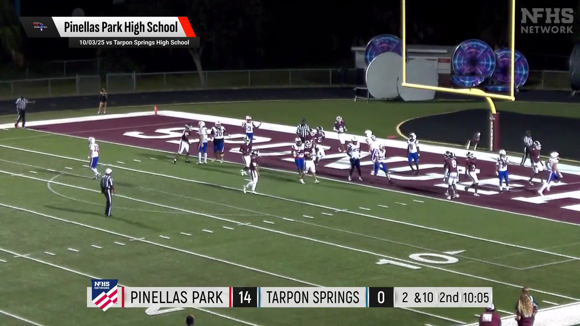 Football Recap: Pinellas Park Takes Loss Despite Strong  Efforts from  Frankie Cherry and  Nate Norfleet + How To Watch