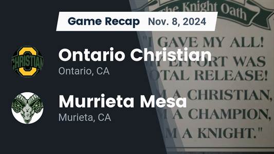 Football Game Preview: Murrieta Mesa Rams vs. Northwood Timberwo