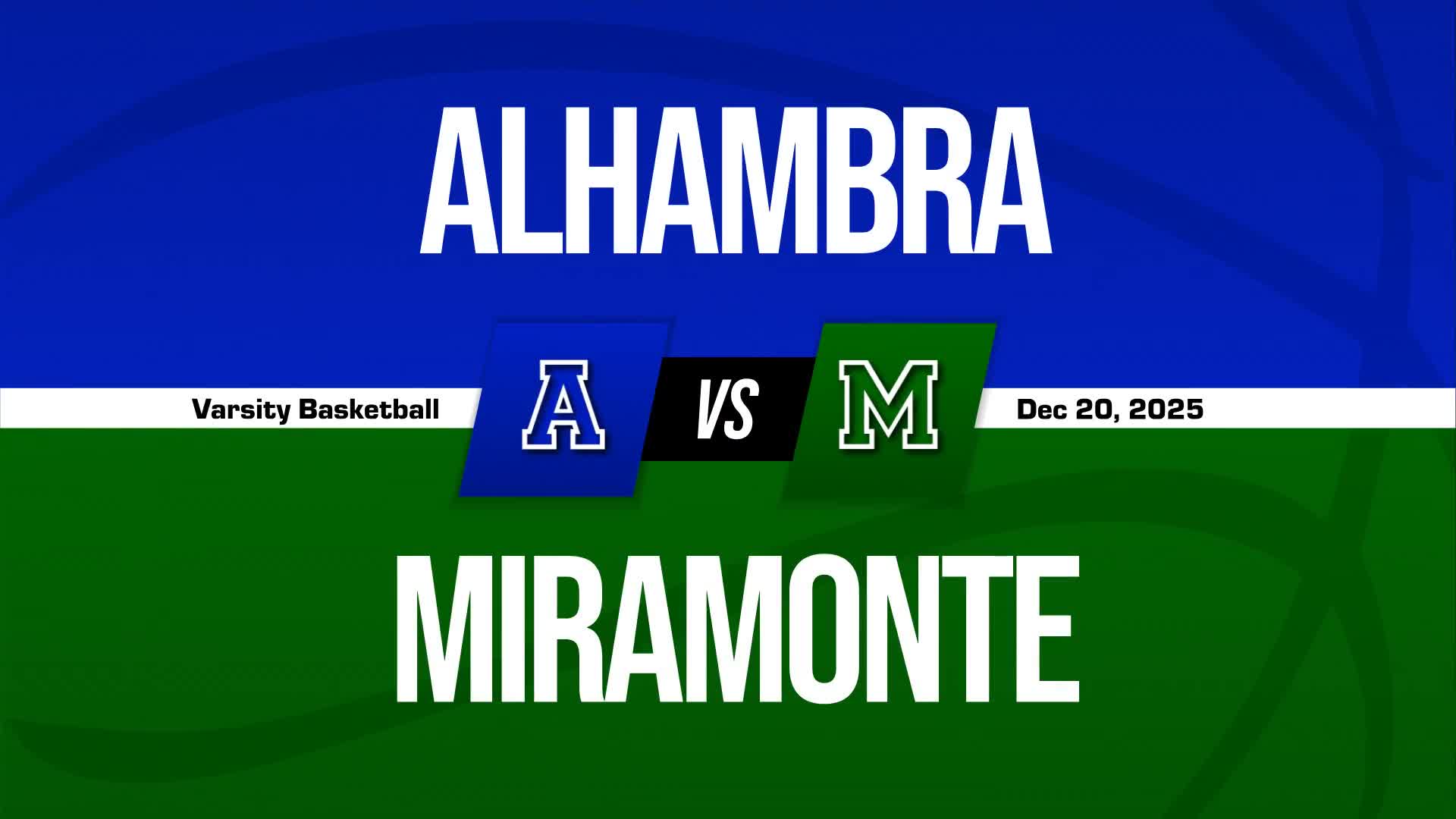 Basketball Recap: Alhambra Comes Up Short