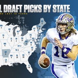 States with most first rounders since 2012