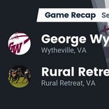 Football Game Preview: George Wythe Maroons vs. Grayson County Blue Devils