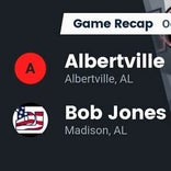 Bob Jones vs. Albertville