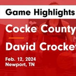 Basketball Game Recap: David Crockett Pioneers vs. Cocke County Fighting Cocks