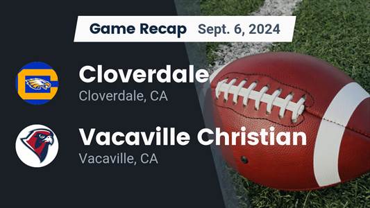 Football Game Recap: Cloverdale Takes a Loss