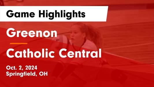 Volleyball Game Preview: Greenon Knights vs. Cedarville Indians