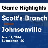 Basketball Recap: Scott's Branch skates past Johnsonville with ease