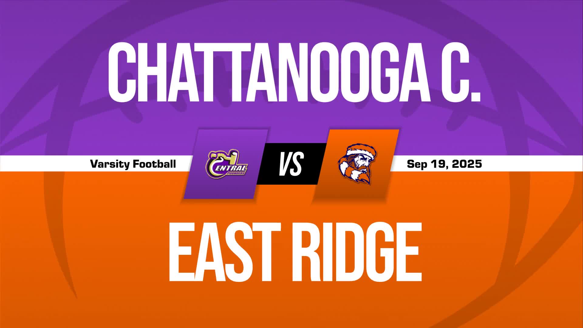 Football Game Preview: Chattanooga Central Pounders vs. Hixson W