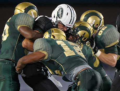 Grayson's defense imposed its will on Miami Central in an impressive 35-3 victory.
