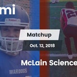 Football Game Recap: Miami vs. McLain Science & Tech