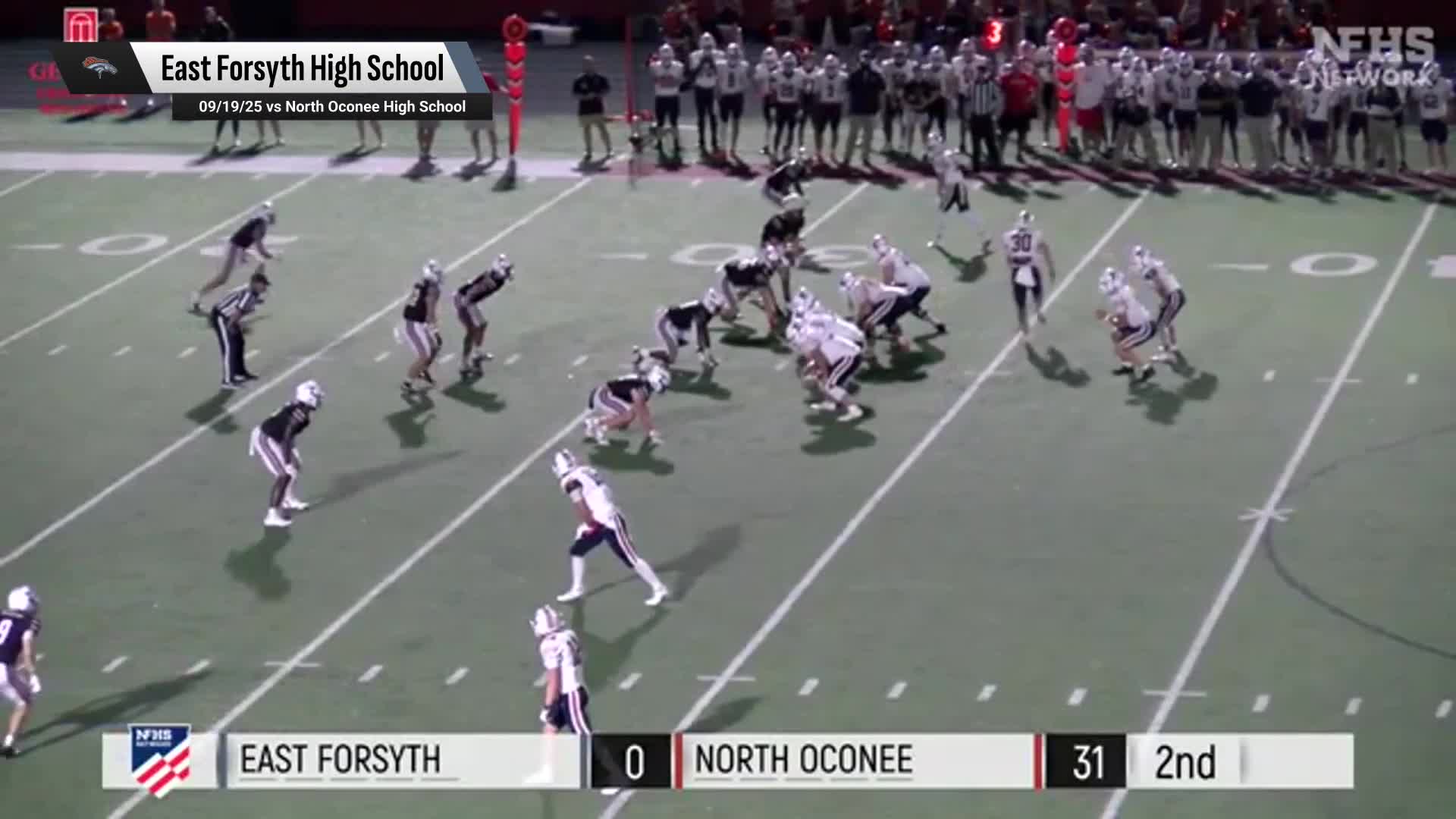 Football Recap: East Forsyth Skates Past Madison County with Ease