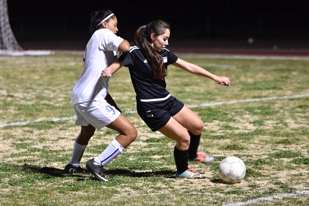 Empire sophomore Theresa Octaviano has played nearly every position during her 12 years in organized soccer and believes defense is the toughest and most reward position. 