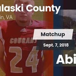 Football Game Recap: Abingdon vs. Pulaski County