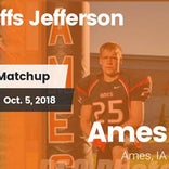 Football Game Recap: Ames vs. Jefferson