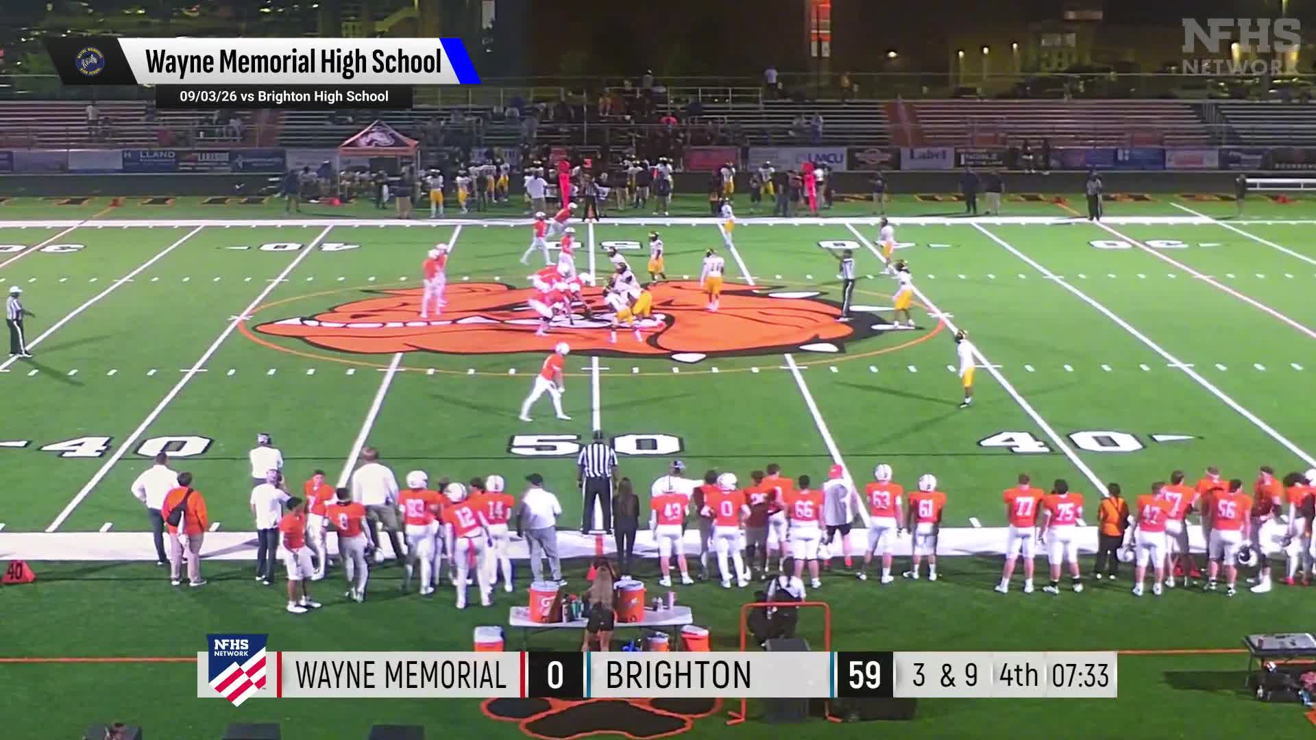 Football Recap: Tough Loss for Wayne Memorial