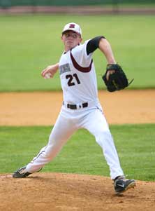 Tommy Burns' strikeouts have helpedwounded veterans and helped DonBosco Prep attain a high national rank.