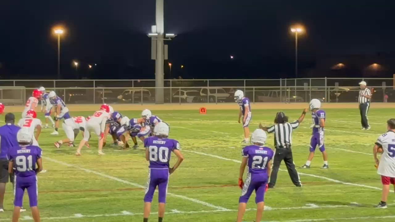 Football Recap: Desert Comes Up Short