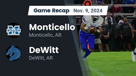 Football Game Preview: DeWitt Dragons vs. Gentry Pioneers