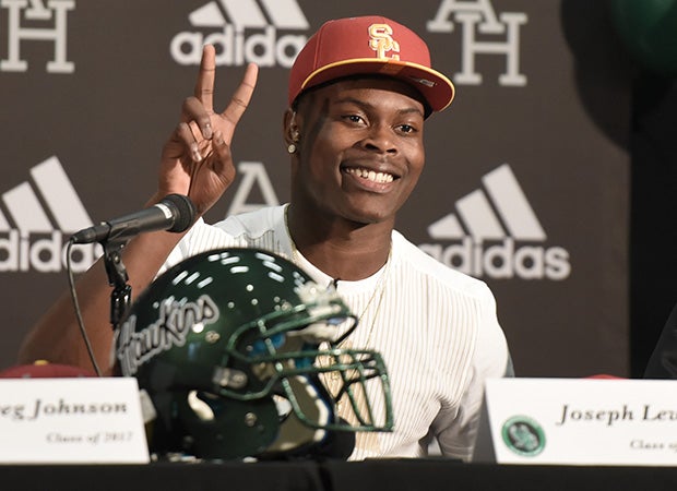 The commitment of Joseph Lewis helped USC head coach Clay Helton close strong with the Class of 2017.
