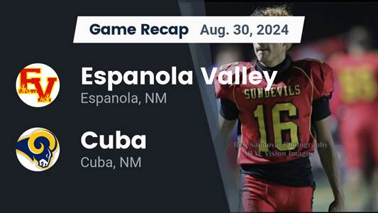 Football Game Preview: Espanola Valley Hits the Road