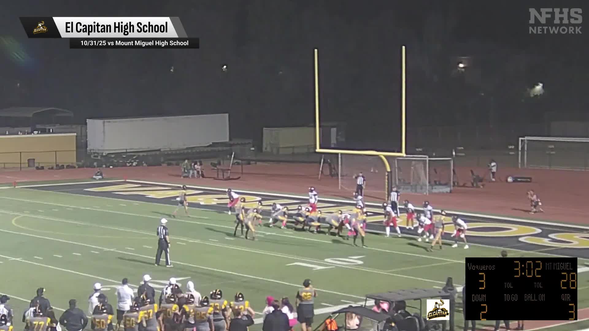 Football Recap: La Jolla Country Day Takes Down El Capitan in a Playoff Battle