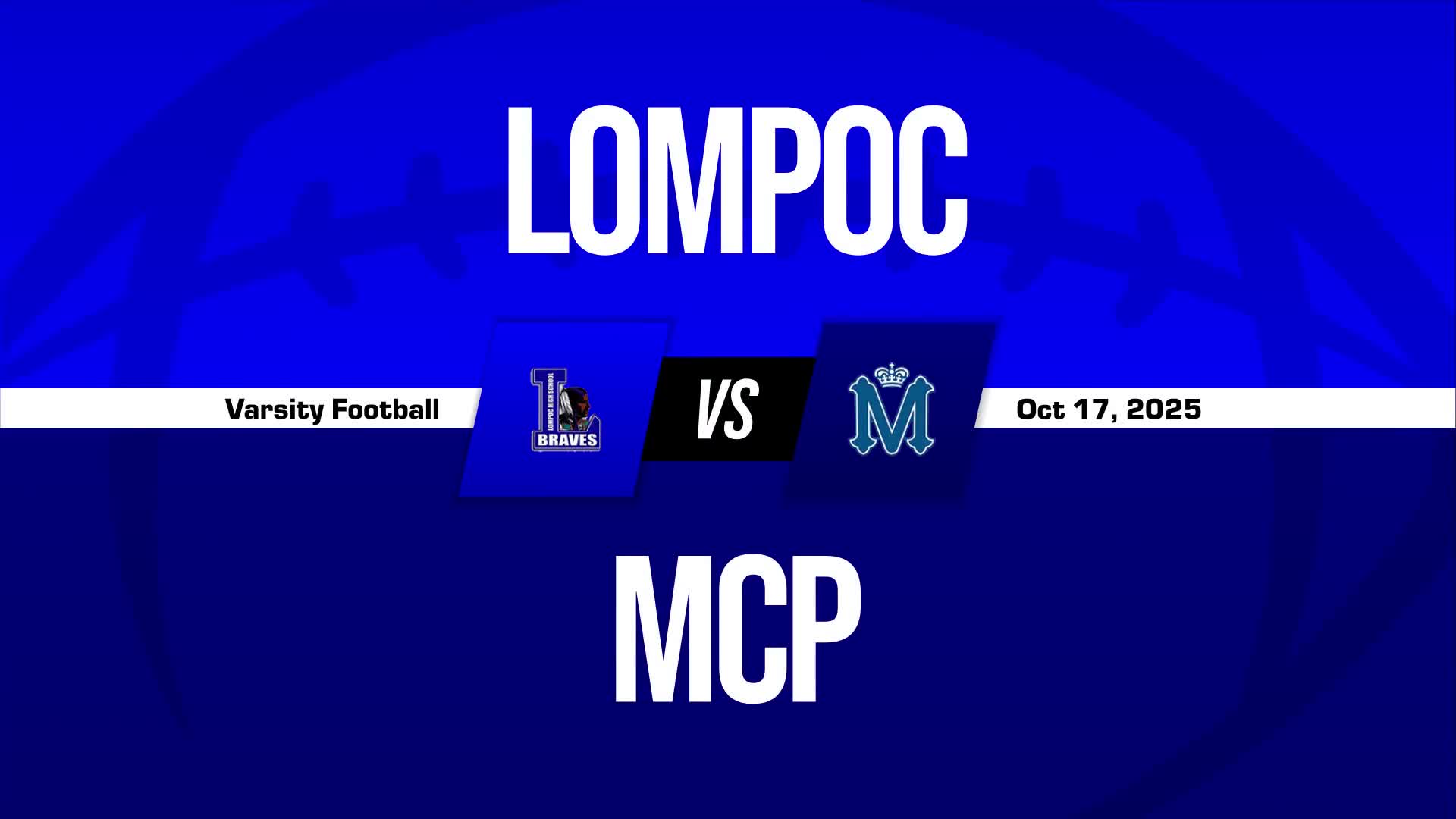 Football Game Preview: Lompoc Braves vs. St. Joseph Knights + Official Tickets