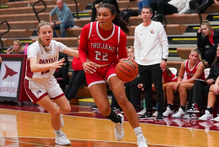 MaxPreps Indiana Player of the Year Gracyn Gilliard had seven 30-point games as Center Grove went unbeaten to win the Class 4A title. (PHOTO: Tyler Hart)