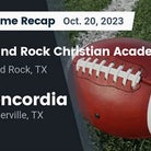 Football Game Recap: Concordia Cardinals vs. Round Rock Christian Academy Crusaders